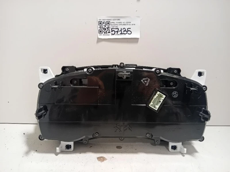 Quadro Strumenti 9831168480 Opel Vivaro C 2019