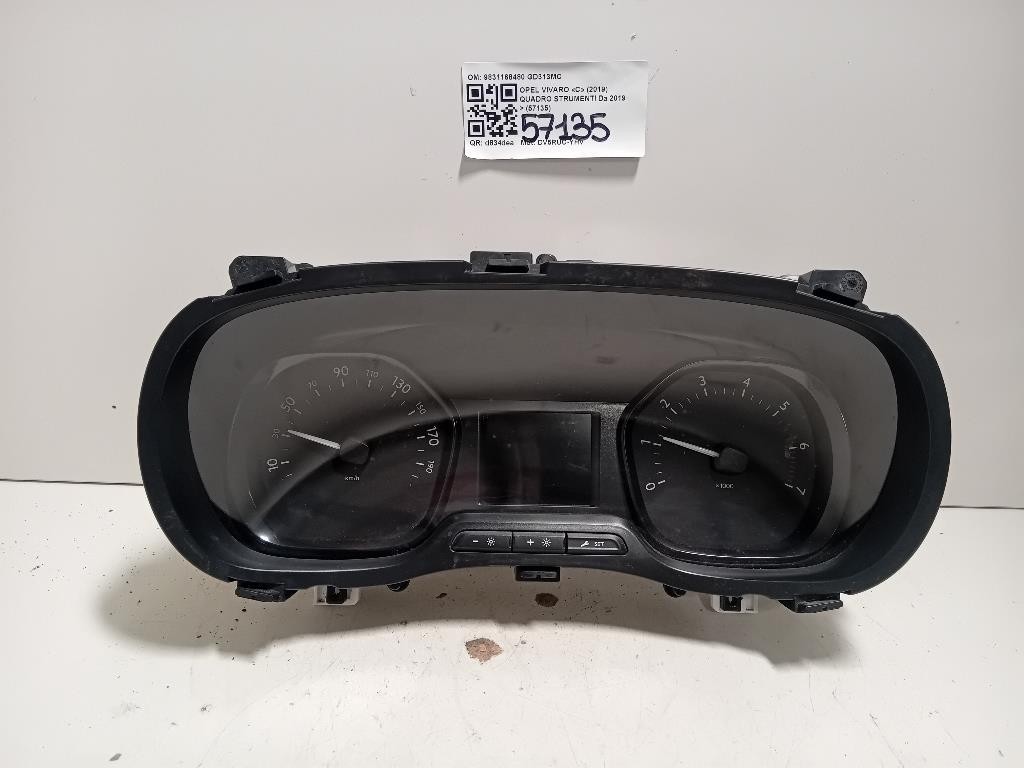 Quadro Strumenti 9831168480 Opel Vivaro C 2019