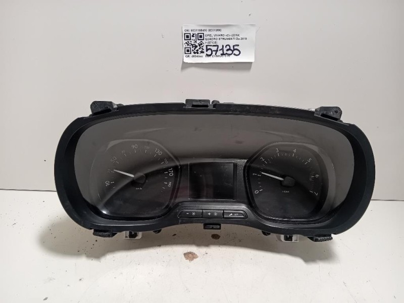 Quadro Strumenti 9831168480 Opel Vivaro C 2019