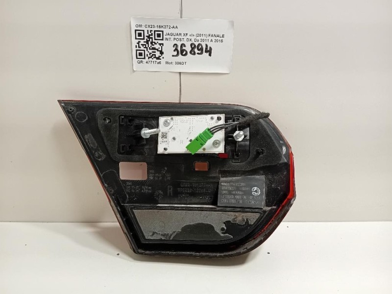 Fanale INT POST DX CX23-15K272-AA Jaguar XF I 2011