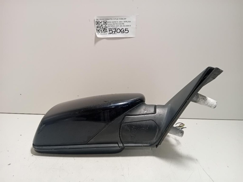 Retrovisore Esterno ANT DX F0123122MATTO 5 FILE Bmw Serie 5 E60 Berlina 2004