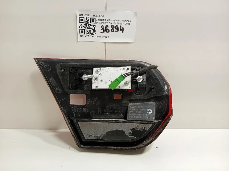 Fanale INT POST DX CX23-15K272-AA Jaguar XF I 2011