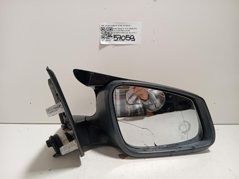 Retrovisore Esterno ANT DX F01531249931P 5 PIN Bmw Serie 5 F10 Berlina 2012