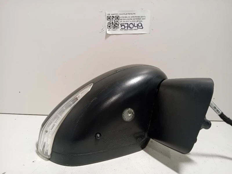Retrovisore Esterno ANT DX A057273 10+2 FILE Citroen C3 Aircross 2017
