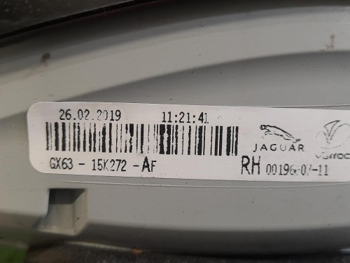 Fanale INT POST DX GX63-15K272-AF Jaguar XF II 2015