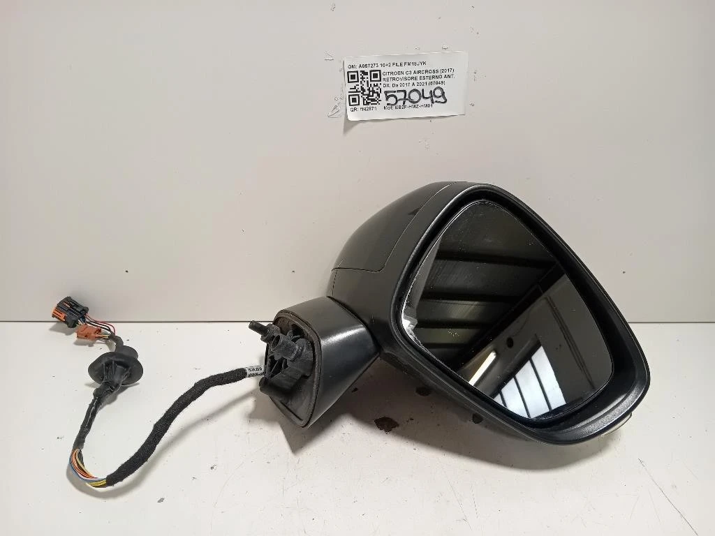 Retrovisore Esterno ANT DX A057273 10+2 FILE Citroen C3 Aircross 2017