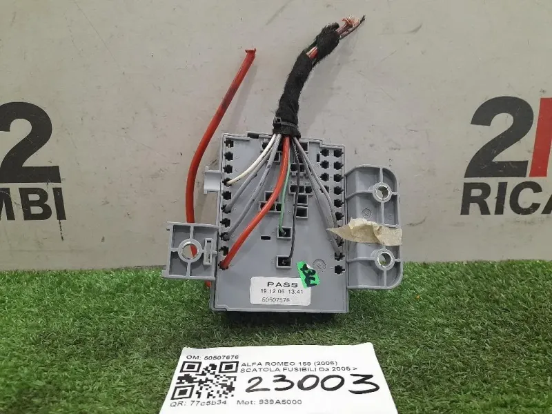 Scatola Fusibili 50507676 Alfa Romeo 159 2006