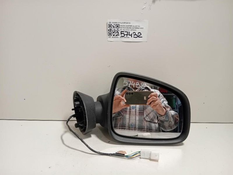 Retrovisore Esterno ANT DX 024363 5 FILE Dacia Duster I 2014