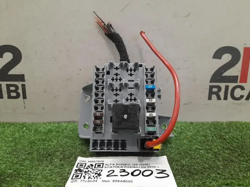 Scatola Fusibili 50507676 Alfa Romeo 159 2006