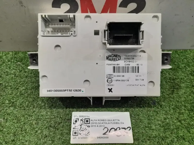 Scatola Fusibili 50520758 Alfa Romeo Giulietta 2010