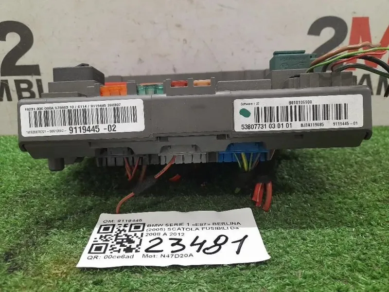 Scatola Fusibili 9119445 Bmw Serie 1 E87 Berlina 2005