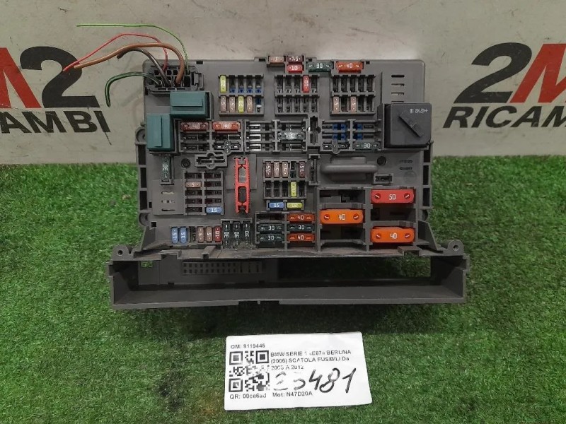 Scatola Fusibili 9119445 Bmw Serie 1 E87 Berlina 2005