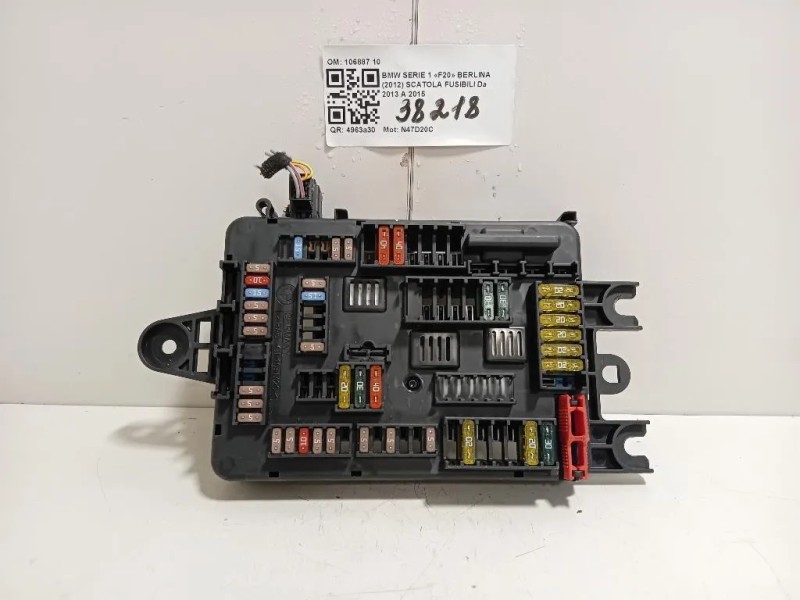 Scatola Fusibili 106887 10 Bmw Serie 1 F20 Berlina 2012
