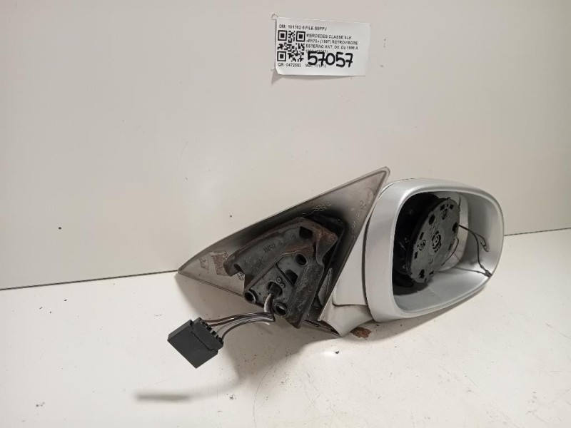 Retrovisore Esterno ANT DX 191762 5 FILE Mercedes Classe SLK R170 1997