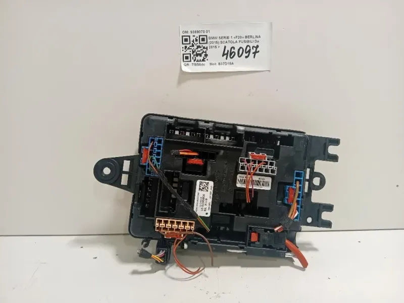 Scatola Fusibili 9389070 01 Bmw Serie 1 F20 Berlina 2015