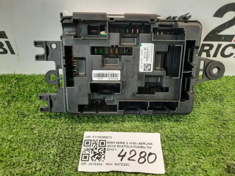 Scatola Fusibili 61149389070 Bmw Serie 3 F30 Berlina 2012