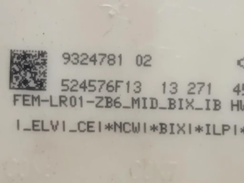 Scatola Fusibili 9324781 Bmw Serie 3 F31 Touring 2012