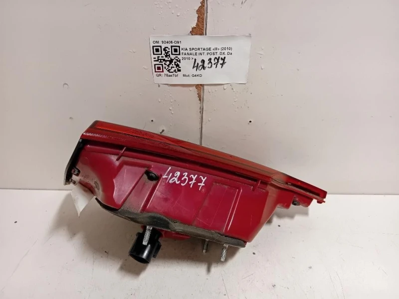 Fanale INT POST DX 92406-D91 Kia Sportage III 2010