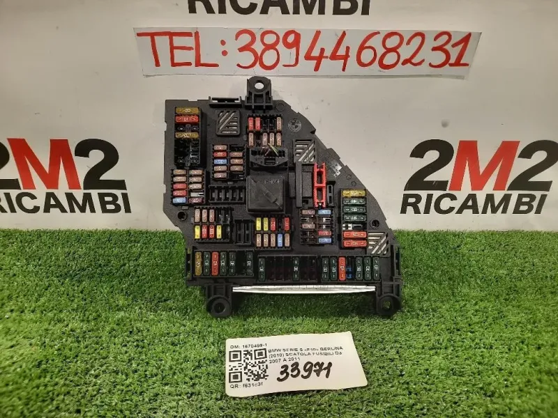 Scatola Fusibili 1670499-1 Bmw Serie 5 F10 Berlina 2010