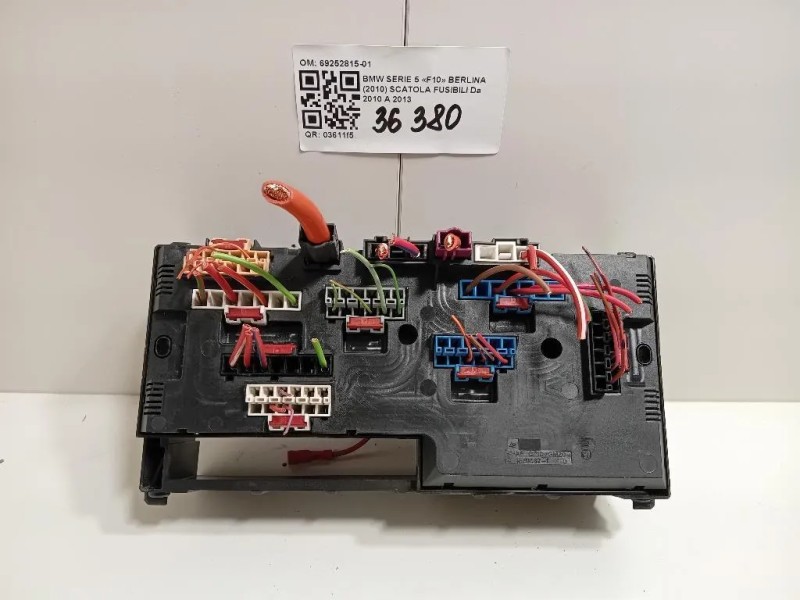 Scatola Fusibili 69252815-01 Bmw Serie 5 F10 Berlina 2010