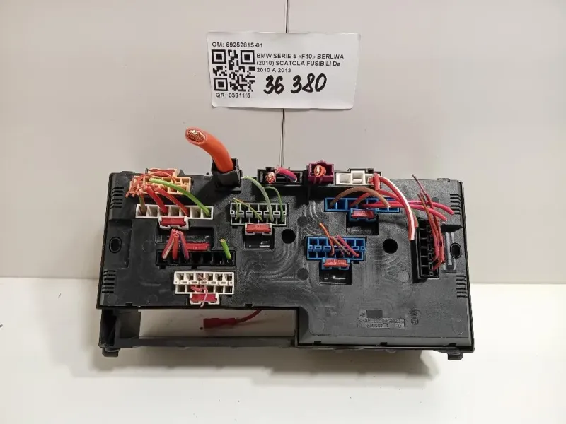 Scatola Fusibili 69252815-01 Bmw Serie 5 F10 Berlina 2010