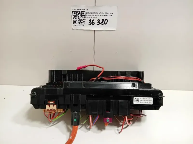Scatola Fusibili 69252815-01 Bmw Serie 5 F10 Berlina 2010