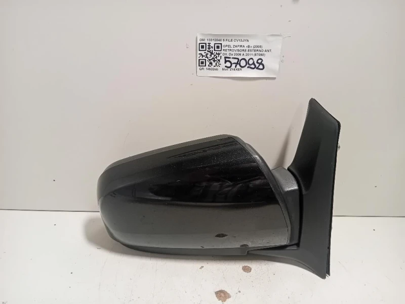 Retrovisore Esterno ANT DX 13312840 5 FILE Opel Zafira B 2005