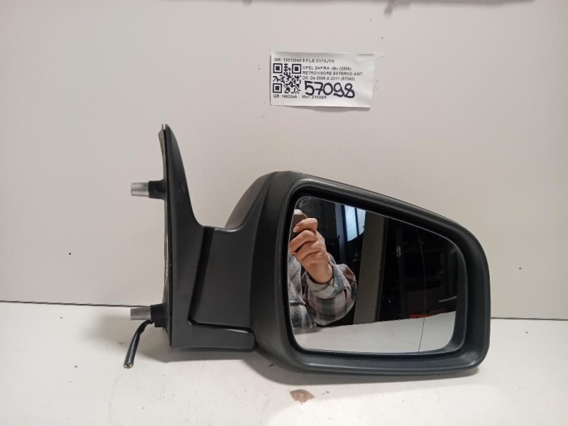Retrovisore Esterno ANT DX 13312840 5 FILE Opel Zafira B 2005