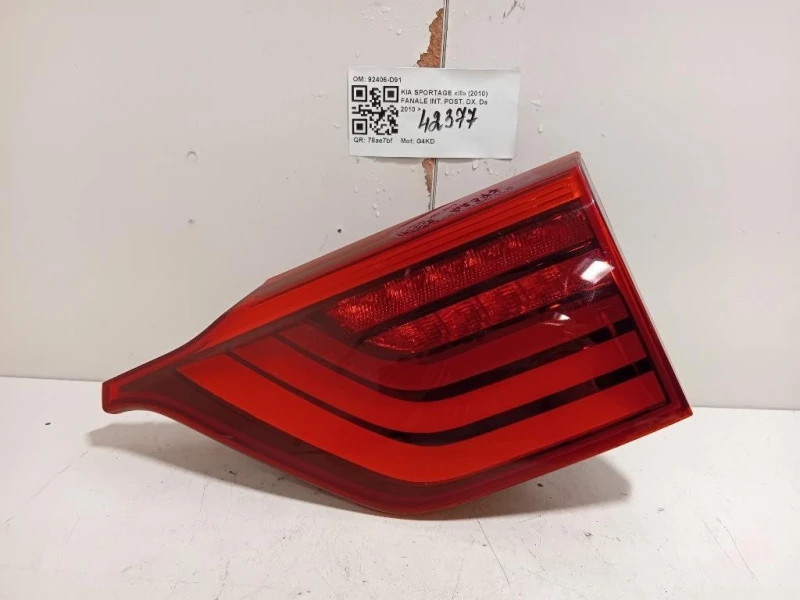 Fanale INT POST DX 92406-D91 Kia Sportage III 2010