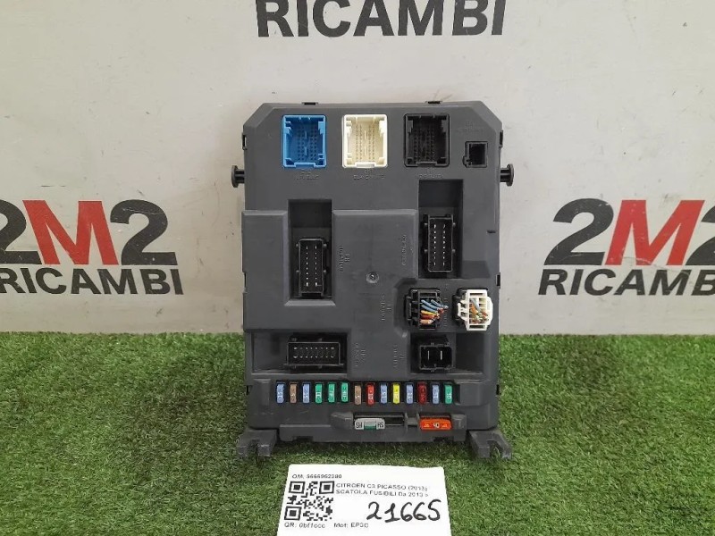 Scatola Fusibili 9666952380 Citroen C3 Picasso 2013