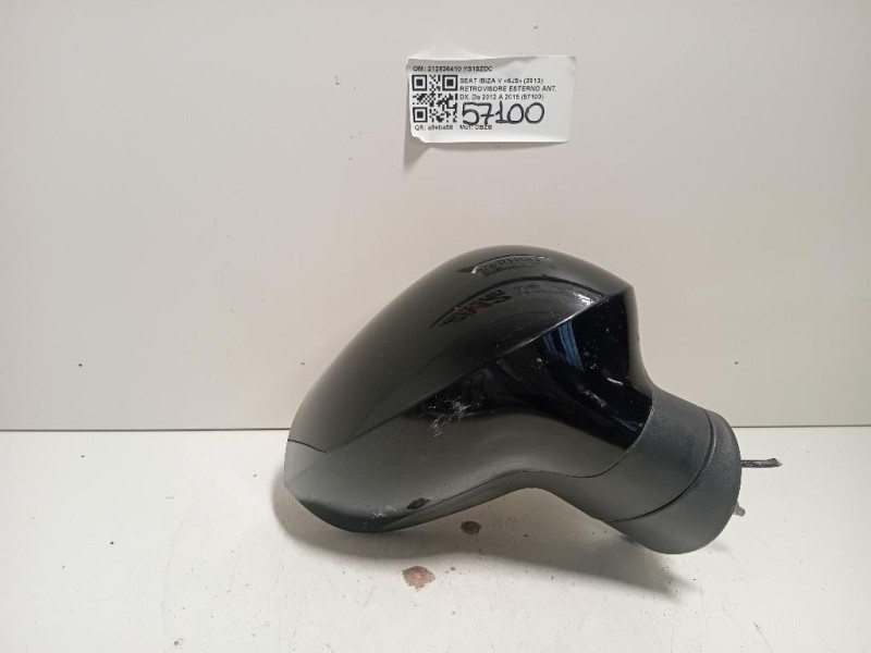 Retrovisore Esterno ANT DX 212836410 5 FILE Seat Ibiza V 6J5 2013
