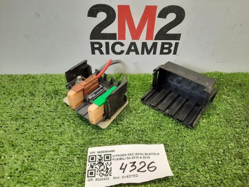 Scatola Fusibili 9656984480 Citroen DS3 2010