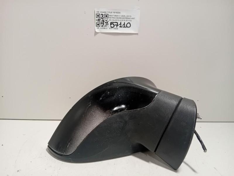 Retrovisore Esterno ANT DX 024456 7 FILE Seat Ibiza V 6J5 2013