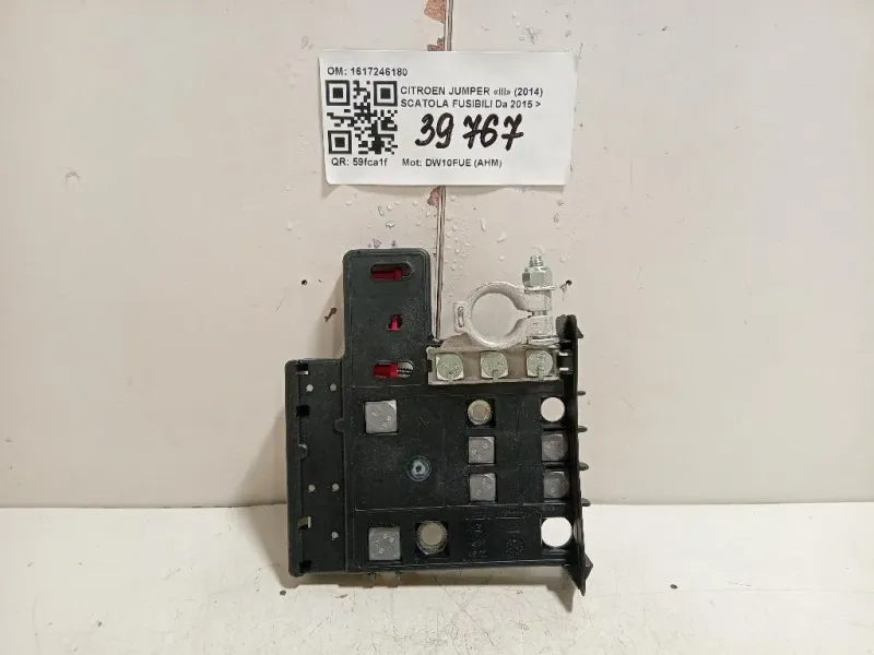 Scatola Fusibili 1617246180 Citroen Jumper III 2014