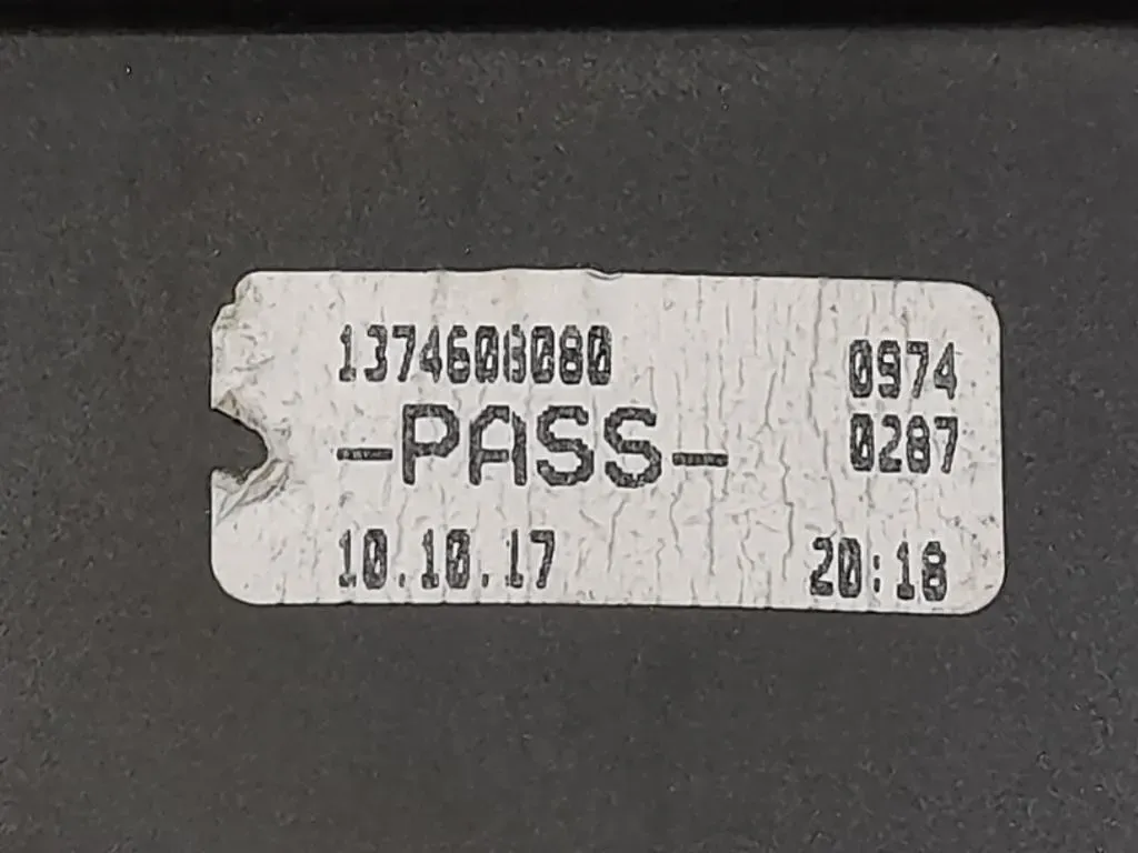 Scatola Fusibili 1374608080 Citroen Jumper III 2014