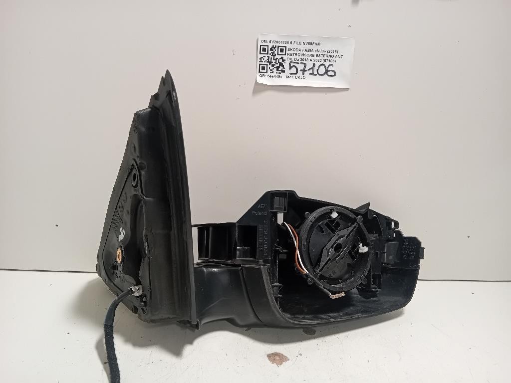 Retrovisore Esterno ANT DX 6V2857408 6 FILE Skoda Fabia NJ3 2018
