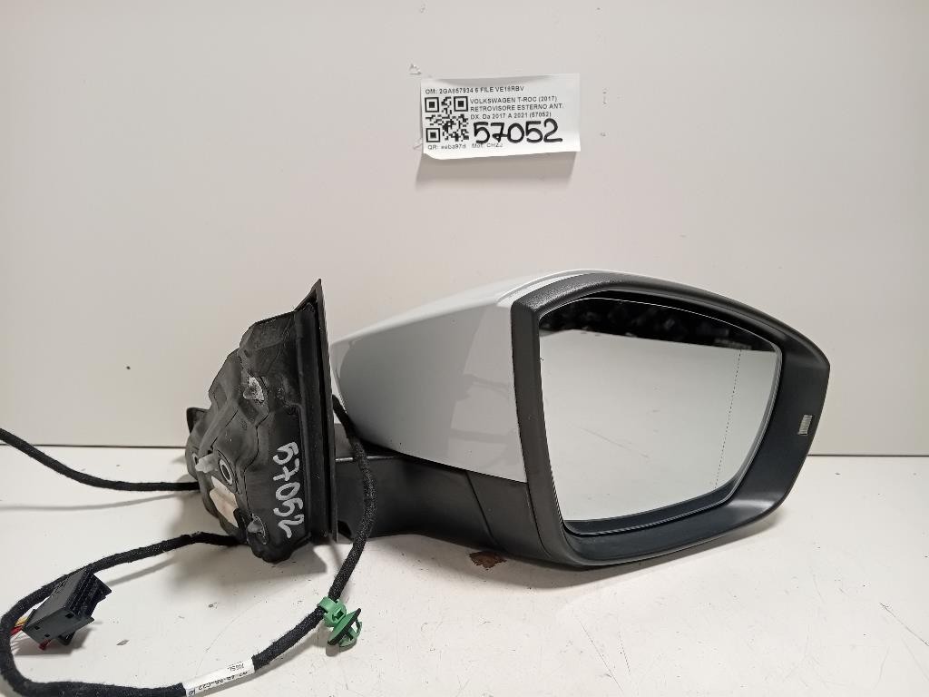 Retrovisore Esterno ANT DX 2GA857934 6 FILE Volkswagen T-roc 2017