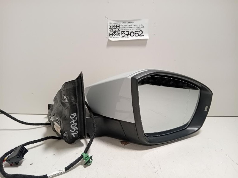 Retrovisore Esterno ANT DX 2GA857934 6 FILE Volkswagen T-roc 2017