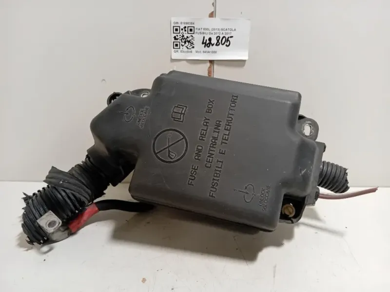Scatola Fusibili 51890354 Fiat 500L 2013