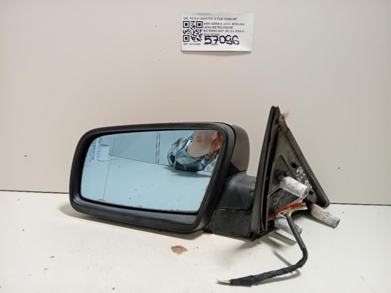 Retrovisore Esterno ANT SX F0123119MATTO 5 FILE Bmw Serie 5 E60 Berlina 2004