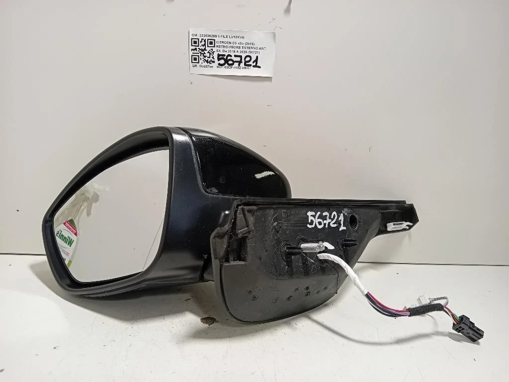 Retrovisore Esterno ANT SX 232636289 8 FILE Citroen C3 III 2016