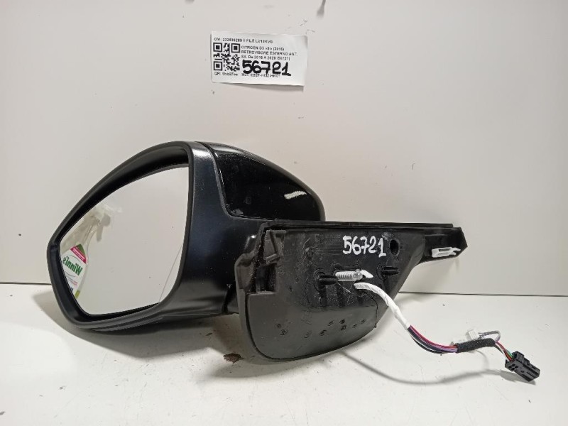 Retrovisore Esterno ANT SX 232636289 8 FILE Citroen C3 III 2016