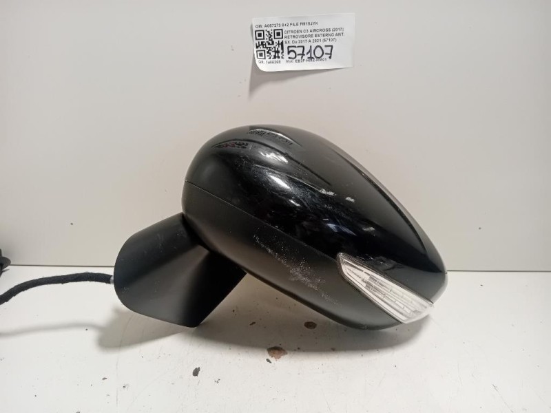 Retrovisore Esterno ANT SX A057273 8+2 FILE Citroen C3 Aircross 2017