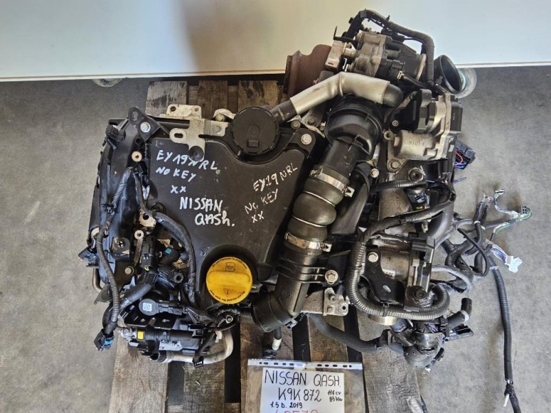 Motore Completo K9K 872 116 CV 85 KW Nissan Qashqai II 2017
