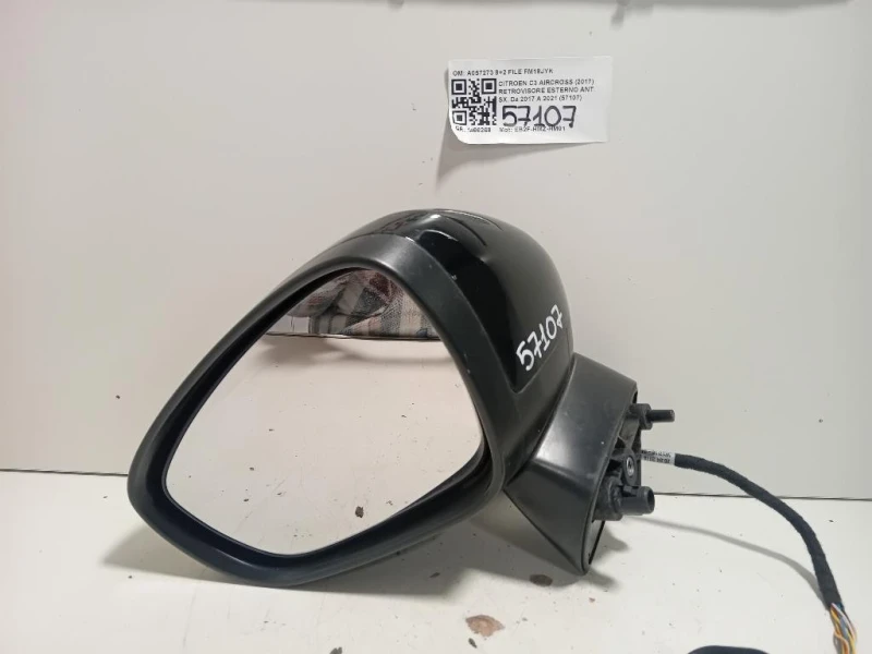 Retrovisore Esterno ANT SX A057273 8+2 FILE Citroen C3 Aircross 2017