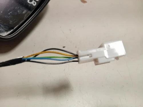 Retrovisore Esterno ANT SX 024363 5 FILE Dacia Duster I 2014