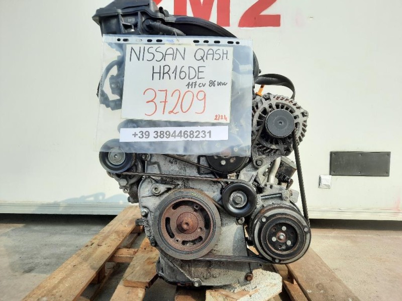Motore Completo HR16DE 117CV 86KW Nissan Qashqai+2 2010