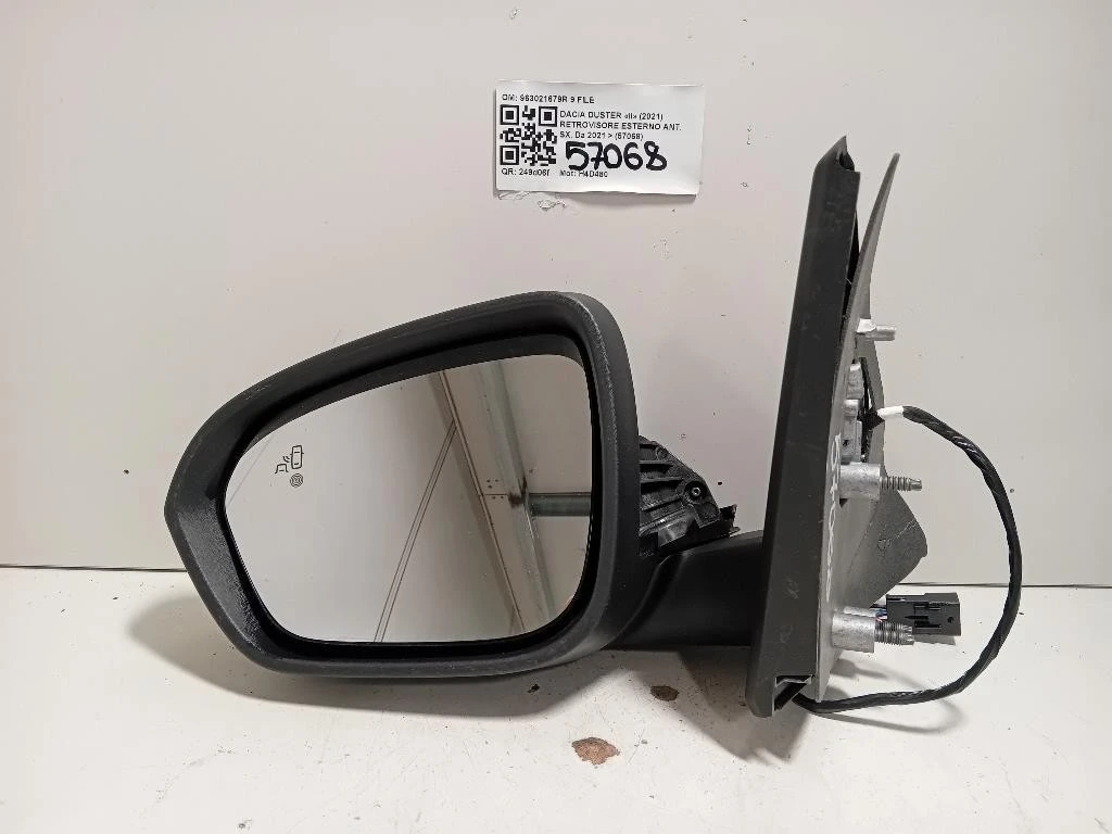 Retrovisore Esterno ANT SX 963021679R 9 FILE Dacia Duster II 2021
