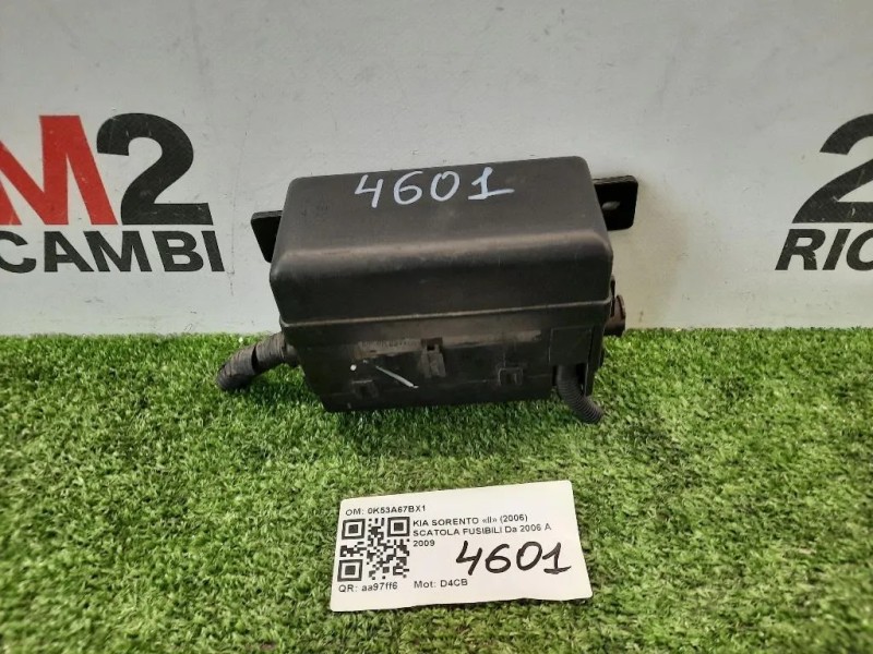 Scatola Fusibili 0K53A67BX1 Kia Sorento II 2006