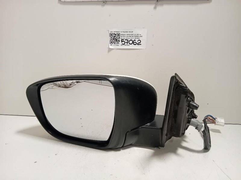 Retrovisore Esterno ANT SX 20805003 13 FILE Nissan Qashqai II 2014